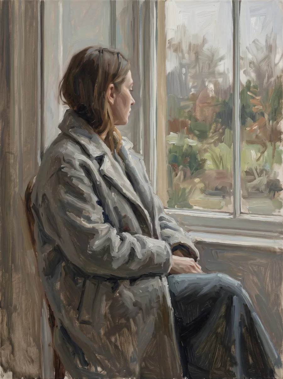 Jonas Hellweg, Retrato con ventana